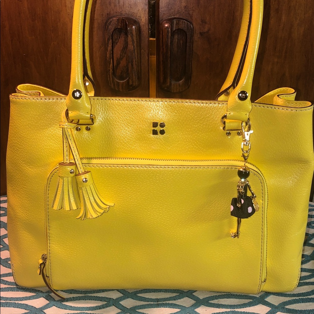 Kate Spade Vibrant Yellow Shoulder Bag